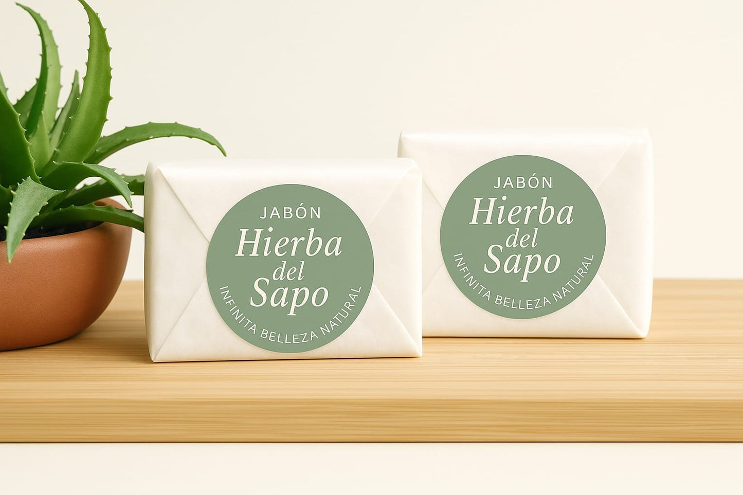 Jabón de la hierba del sapo