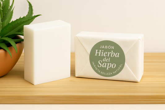 Jabón de la hierba del sapo